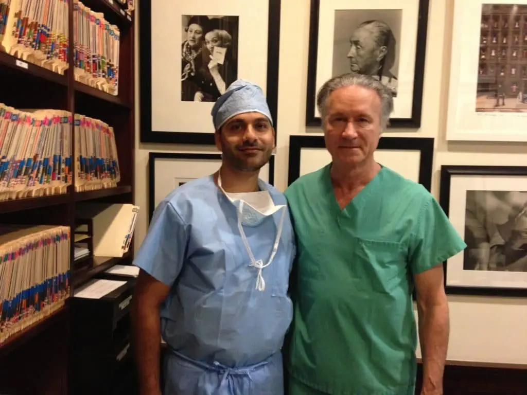 Dr Jack Zoumaras with Dr. Baker